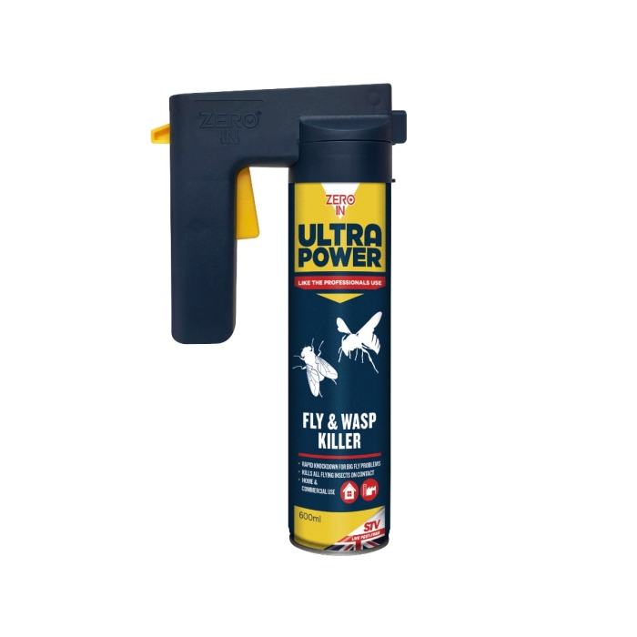 Fly & Wasp Killer – 600ml Trigger Aerosol