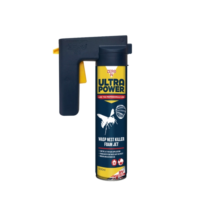 Hornet & Wasp Nest Killer Foam – 600ml Trigger Aerosol