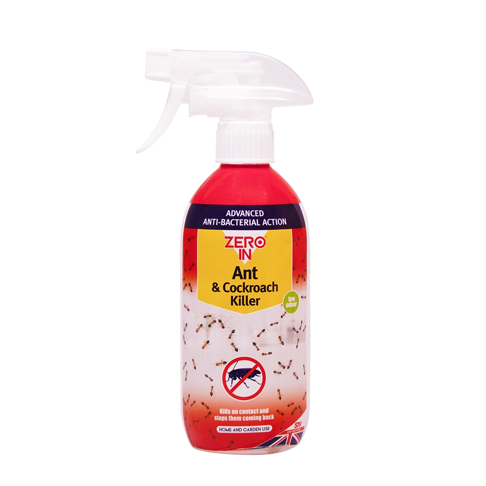 Anti-Bacterial Ant & Cockroach Killer - 500ml RTU