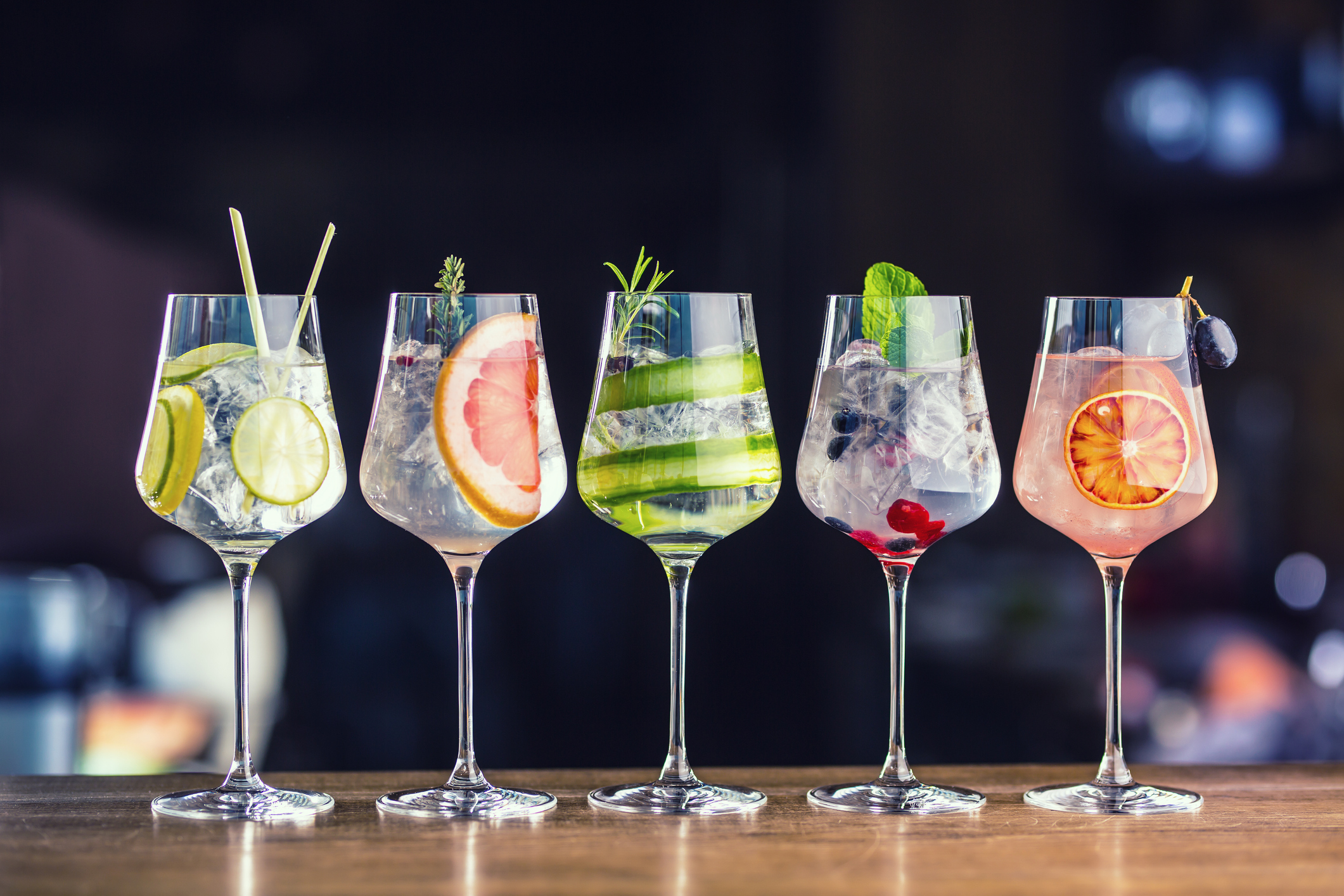 Gin tasting