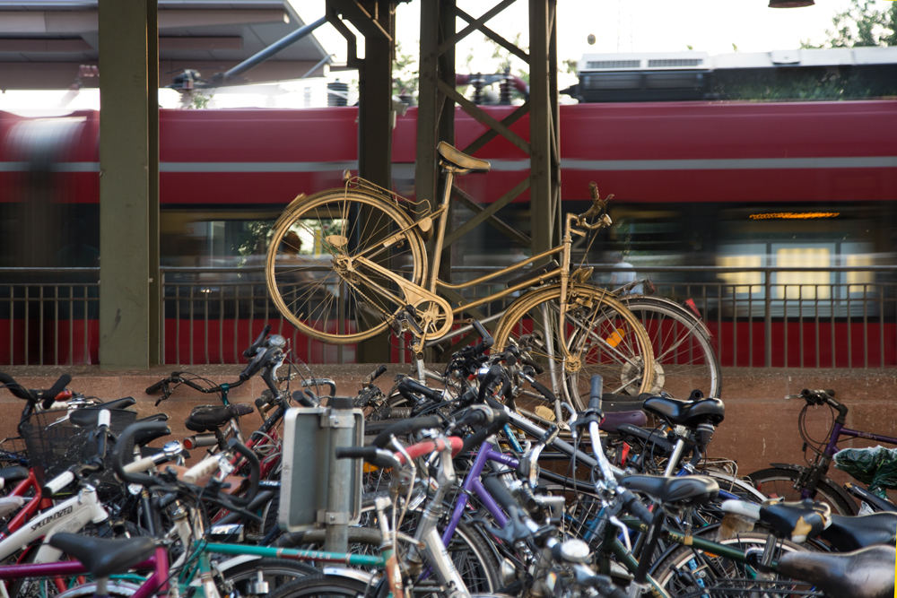 fahrrad knast im parkhaus großparkplatz erlangen