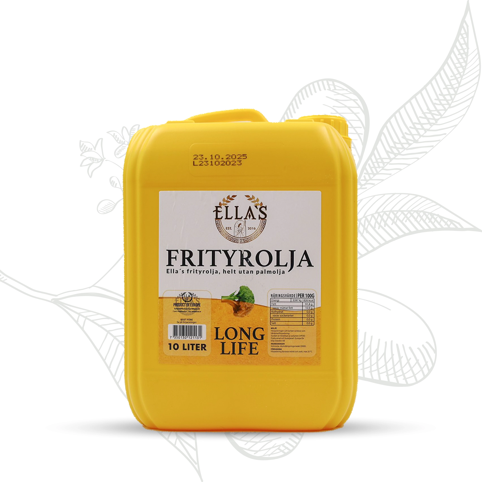 Frityrolja Long Life 10L