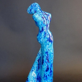 18. Blue twist (Verkocht)