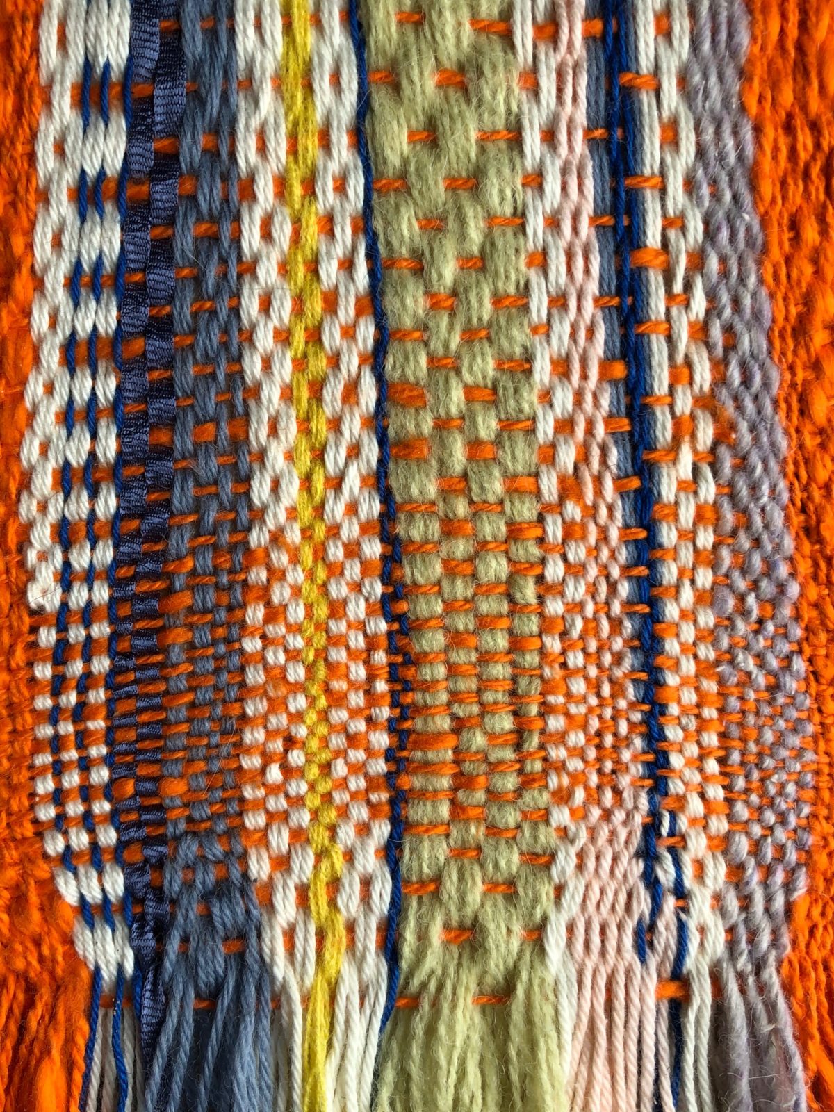 Thread on a canvas art meets design