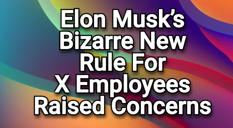 Elon Musk’s bizarre new policy for X employees has raised concerns