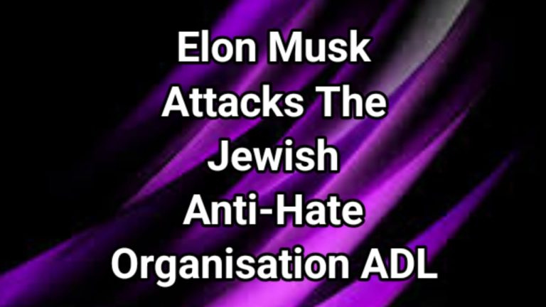 Elon Musk attacks the Jewish anti-hate organization ADL 