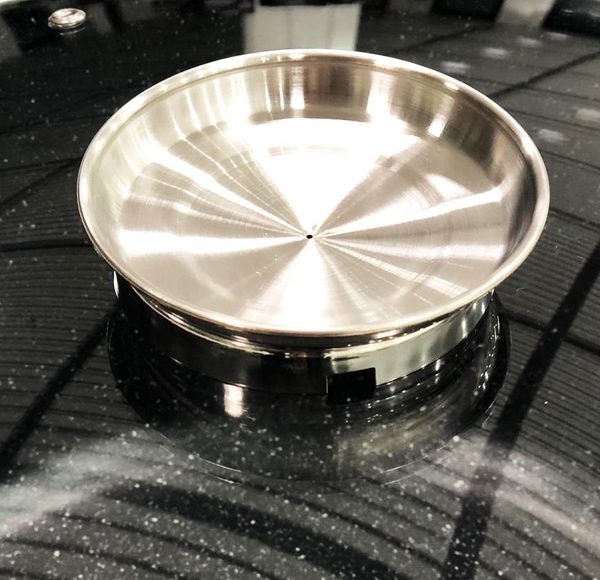 DMS® XXL Cooking Pot with Glass Lid for Induction Cookers Large Diameter 36CM Black - Image 5