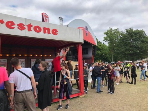 Firestone event staff at All Points East Festival 2019