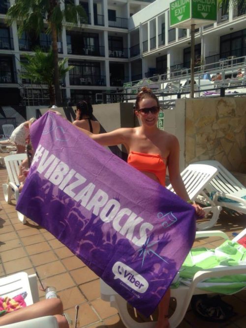 Ibiza rocks viber campaign - ibiza staffing and hostess agency