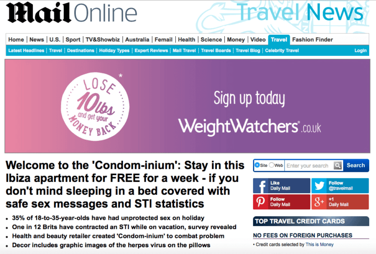 daily mail article superdrug