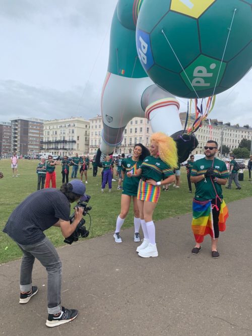 Elpromotions models and drag queen agency for Brighton Pride 2019