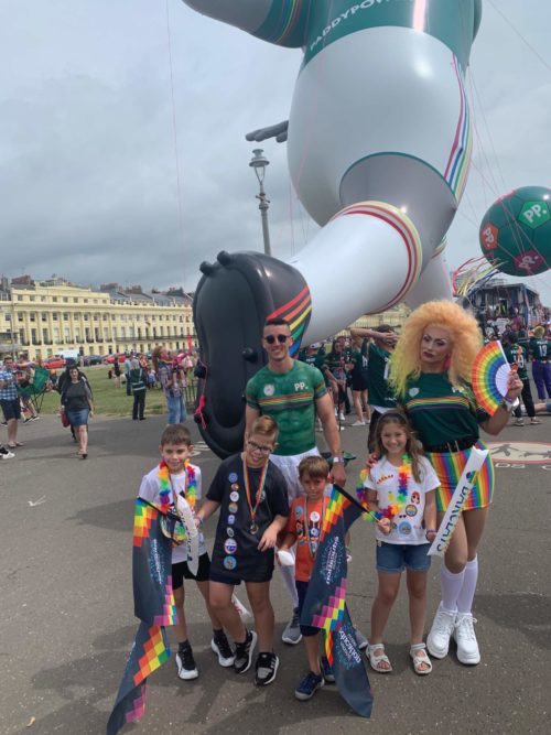 Elpromotions models and drag queen agency for Brighton Pride 2019