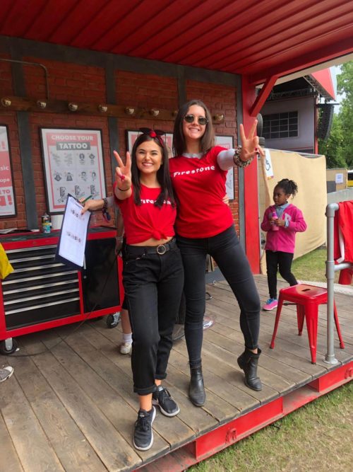 Firestone event staff at All Points East Festival 2019