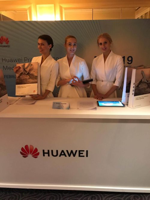 Huawei corporate hostess agency London