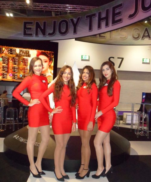 ICE totally gaming hostess agency
