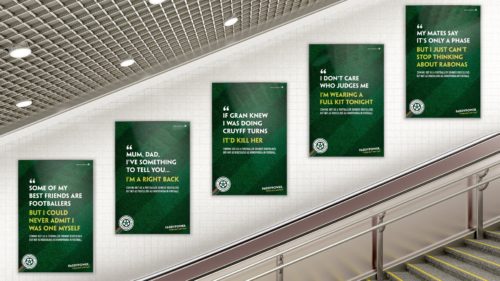 Paddy Power posters and advertising