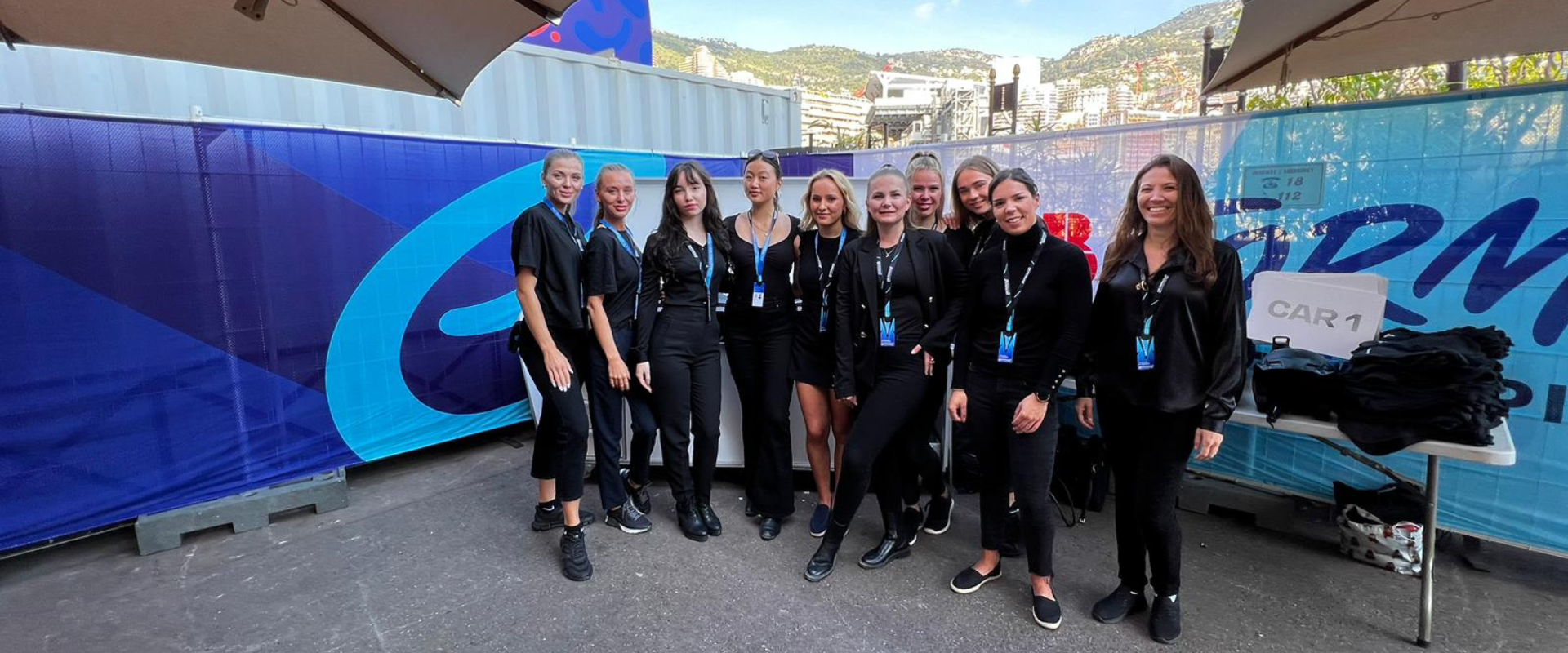 Formula E Hostesses in Monaco