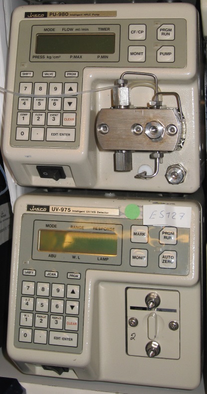 Jasco PU-980 and UV-975 System