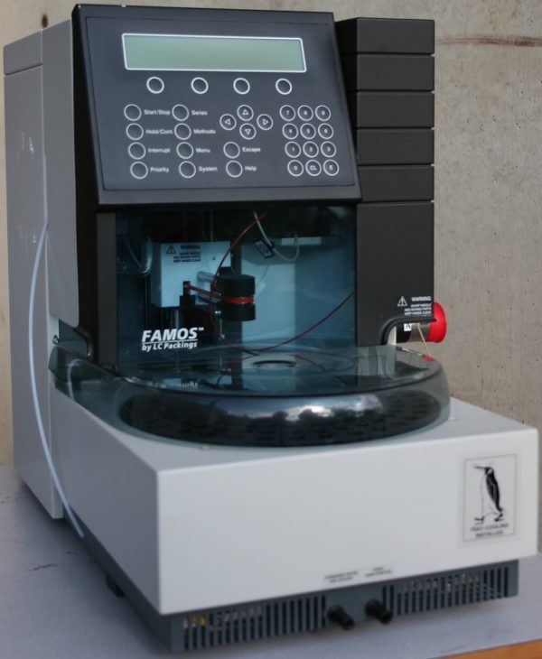 FAMOS Autosampler for smaller volumes Elsichrom the HPLC Specialist