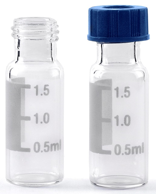 Screw top vial, wide opening