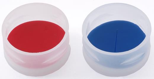 Snap caps PTFE/Silicone septa (pre slit)