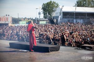 Jinjer & audience @ Alcatraz Open Air 2024, shot by Elsie Roymans