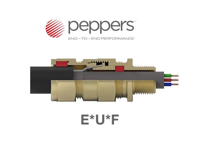 Peppers EUF Cable Gland with Double Seals