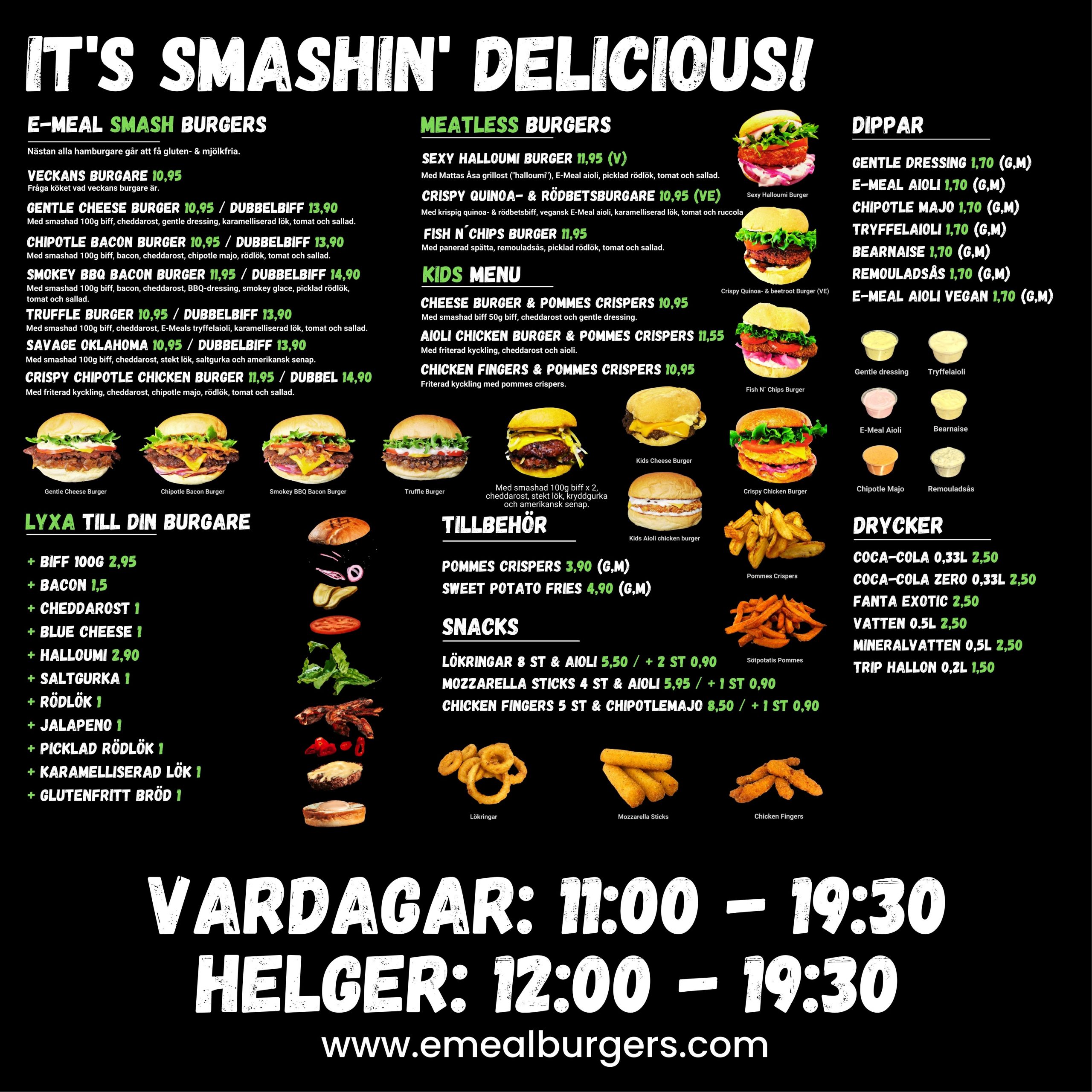 truffle burger E-Meal Burgers Åland Vaasa truffle burger E-Meal Burgers Åland Vaasa