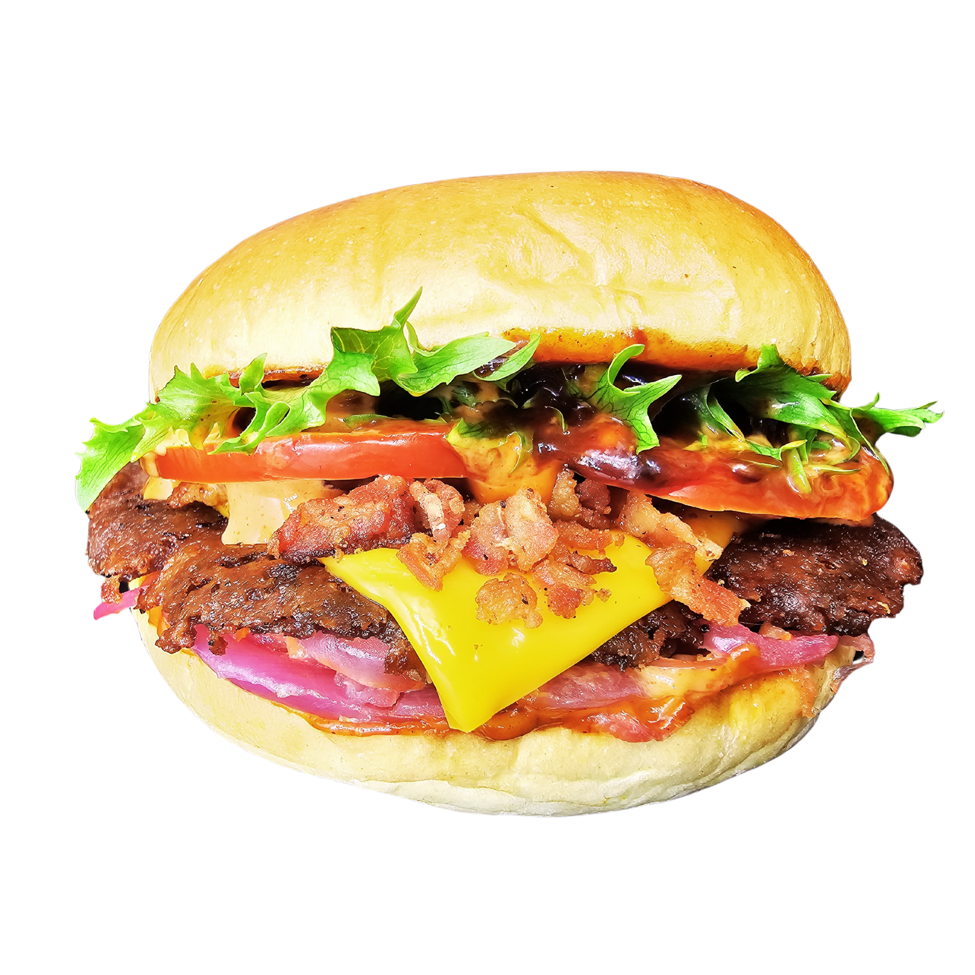 Smokey bacon burger E-Meal Burgers Åland Vaasa Smokey bacon burger E-Meal Burgers Åland Vaasa