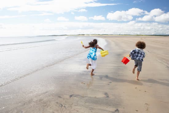 uitwaaien op het strand