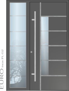Haustür Euro Inox PL-02
