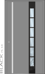 Haustür Black PL-14