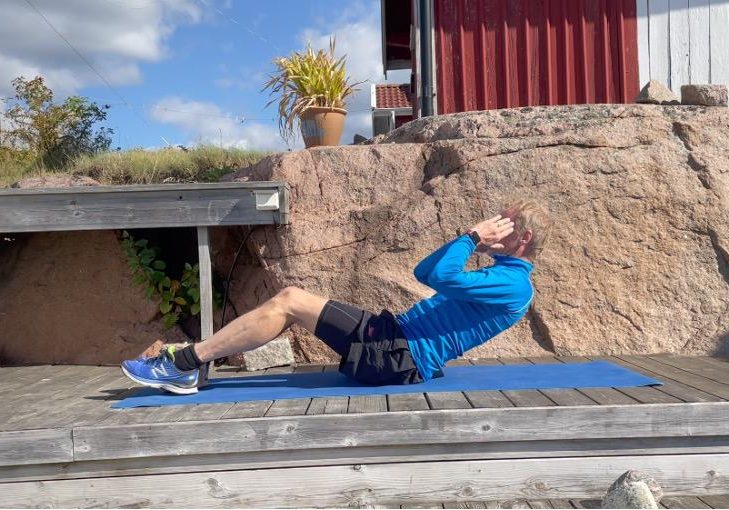 Situps styrketräning