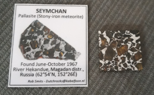 afb. Seymchan meteoriet met Olifijn