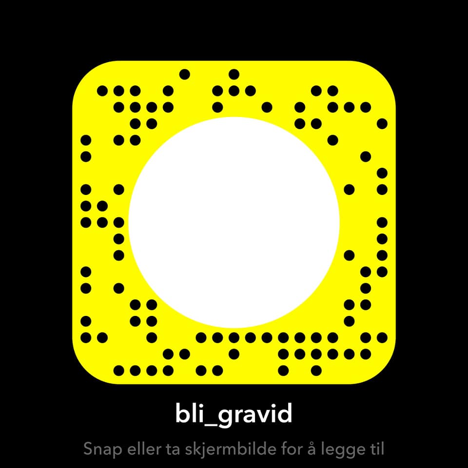 Vil bli gravid på Snapchat