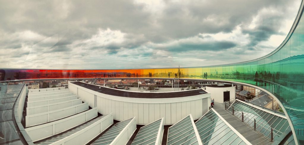 Aros Rainbow Panorama by Olafur Eliasson for 'What is autism' blog