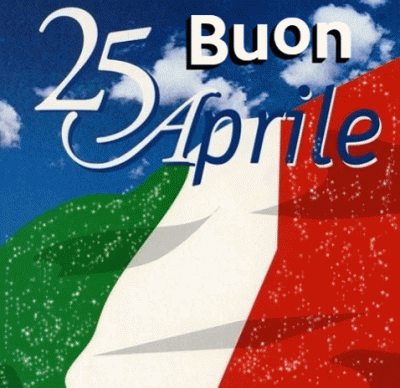 GIF 25 Aprile - festa Nazionale della liberazione