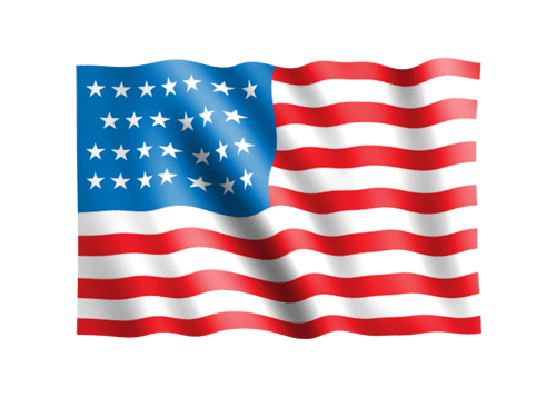 GIF bandiera americana - USA
