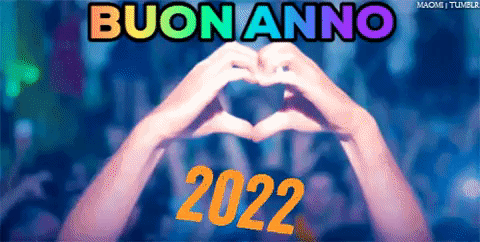GIF Buon Anno 2022