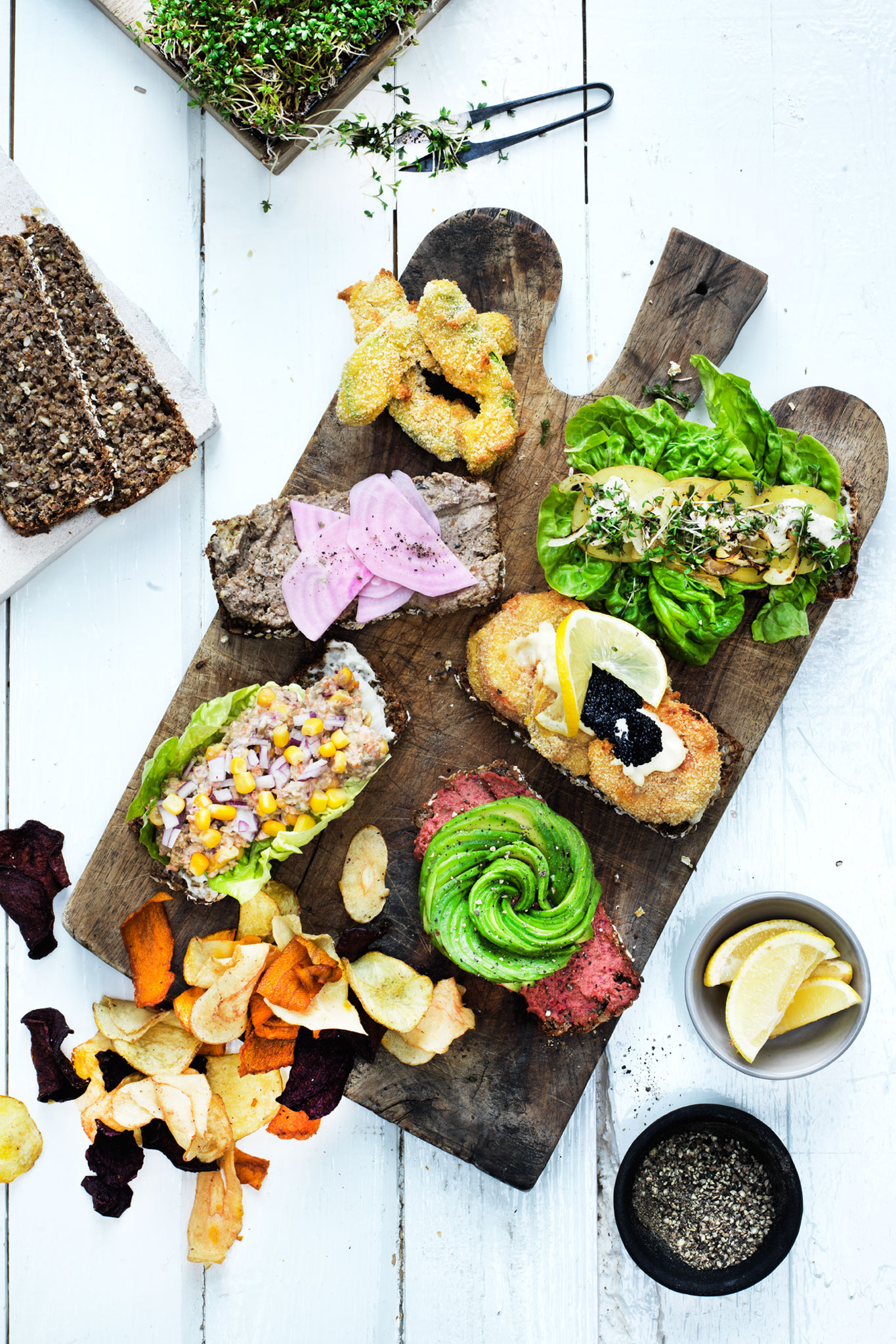 Vegansk Smørrebrød Opskrift På æggefri Panering Grøn Livsstil Og Opskrifter Med Masser Af Grønt 