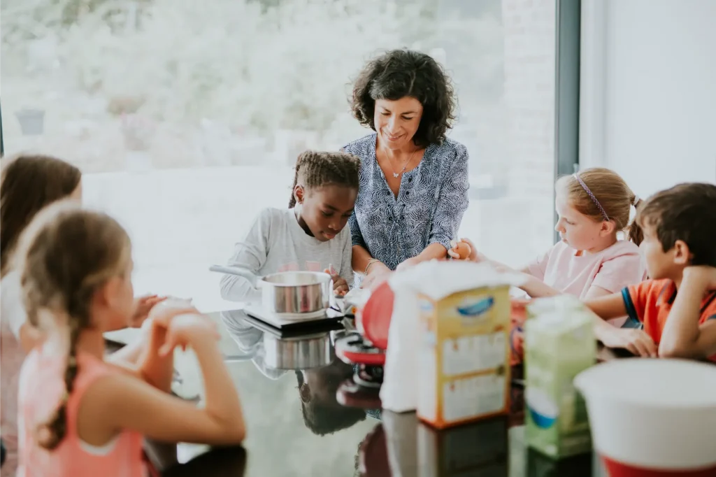 Cours pour enfants - cuisiner