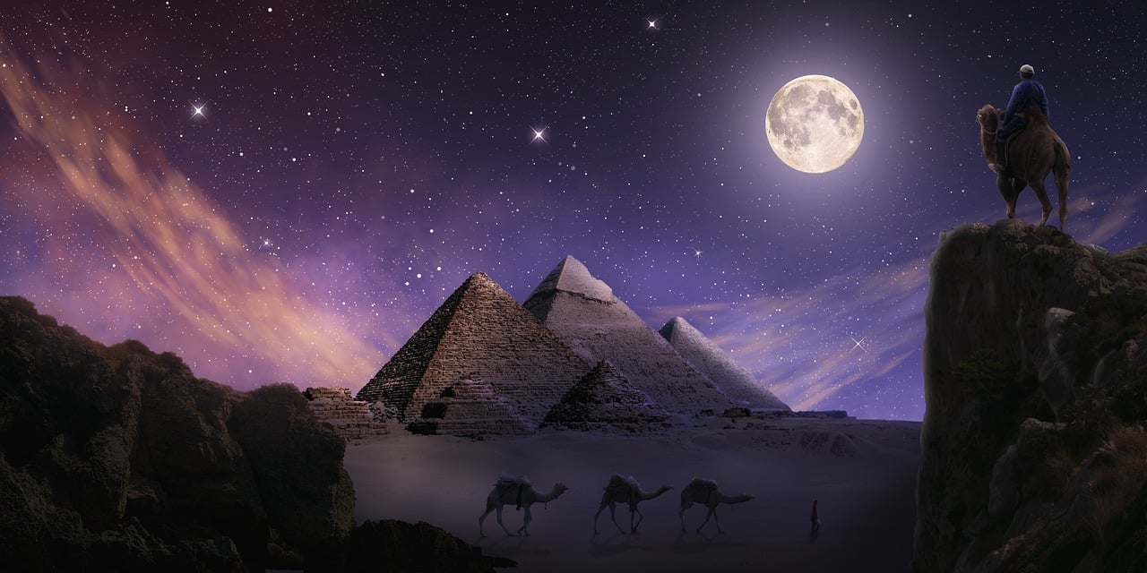 Il ruolo della Via Lattea nell'antica mitologia egizia '