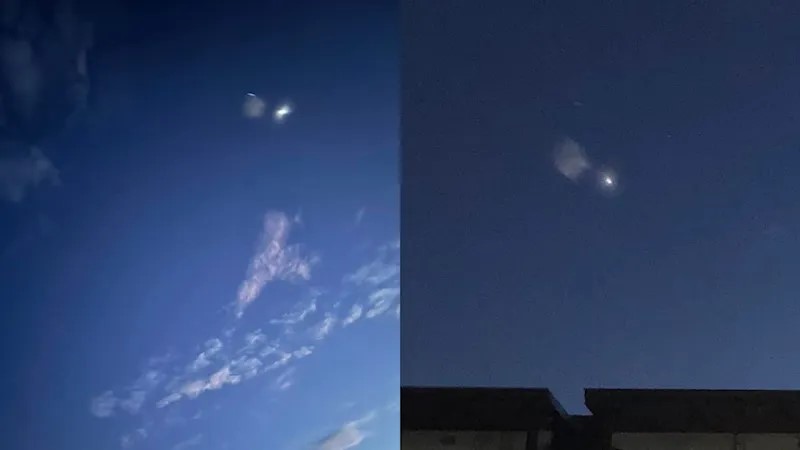 Oggetto luminoso non identificato osservato stasera al Sud Italia. Numerosi sono stati i testimoni oculari.