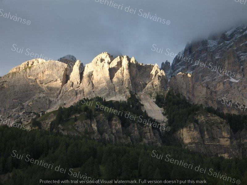 Le Dolomiti venete - Monte Cristallo. Foto gentilmente concessa da Monica Dandrea Sui Sentieri dei Salvàns®.