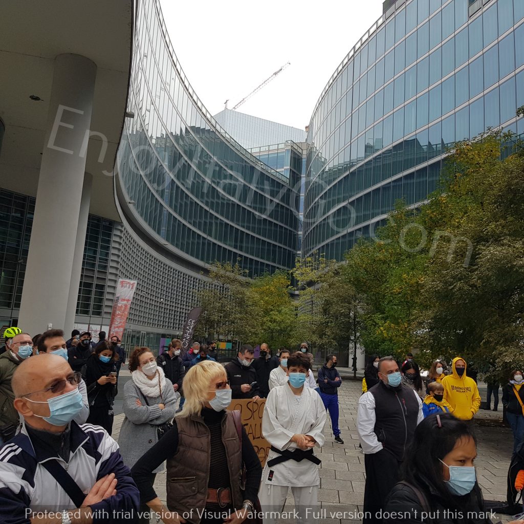 Lo sport scende in piazza. Proteste contro il DPCM del 24 Ottobre.