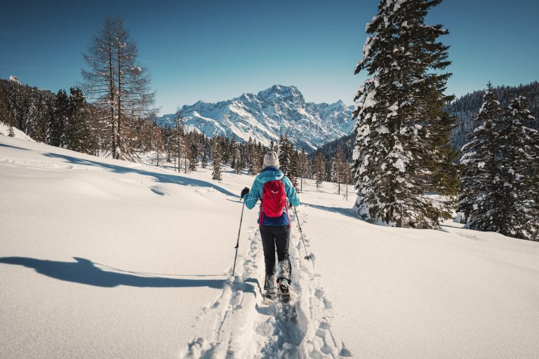Sci e ciaspole in Italia sulle Dolomiti Sci e ciaspole in Italia sulle Dolomiti