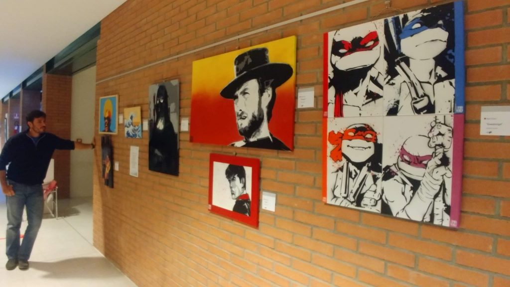 Maxi Orsini porta la Street Art all'Officina dell'Arte