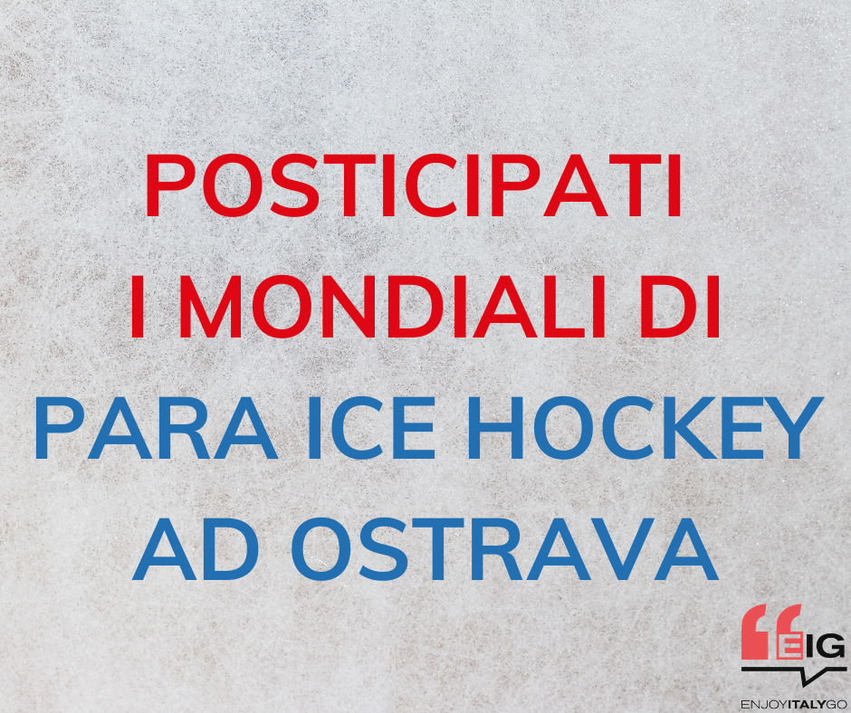 Posticipato il campionato mondiale di Para Ice Hockey a Ostrava