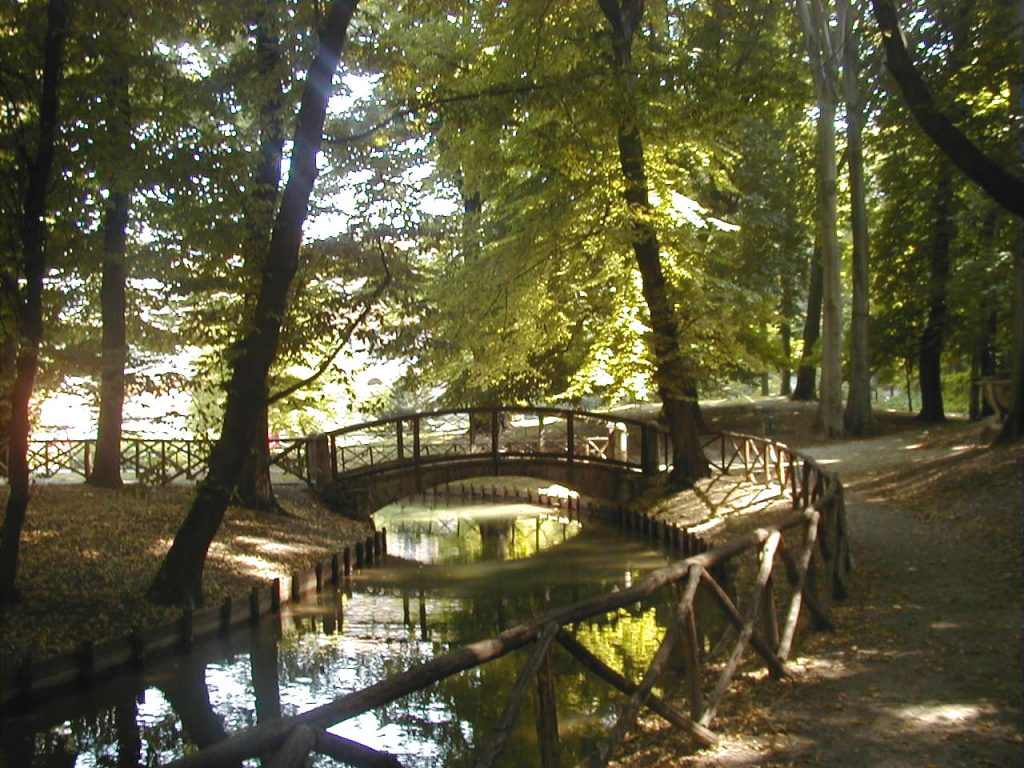Indro Montanelli Park in the city centre of Milan.