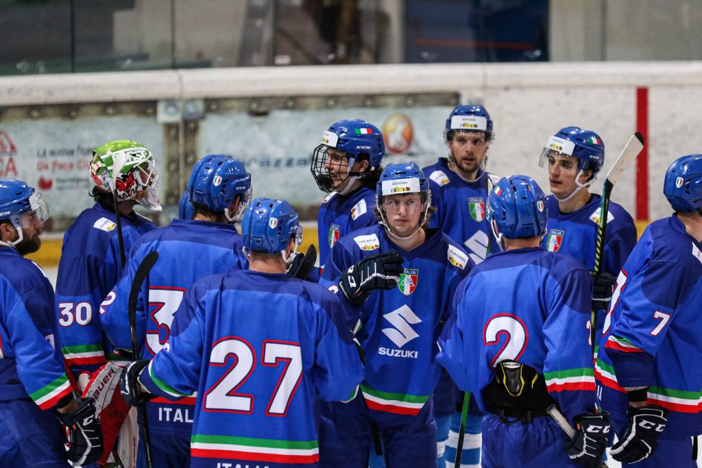 Stop agli allenamenti per la nazionale italiana di hockey su ghiaccio